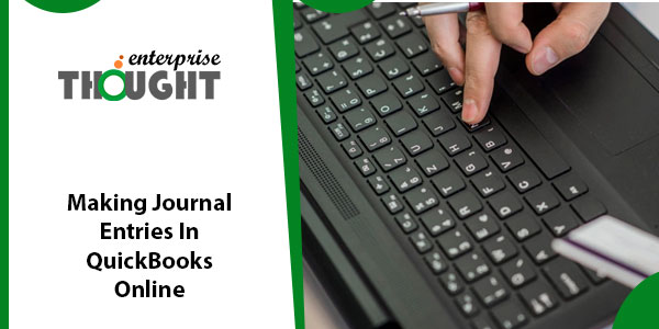 Making Journal Entries In QuickBooks Online