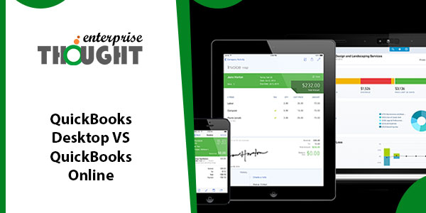 QuickBooks Desktop VS QuickBooks Online