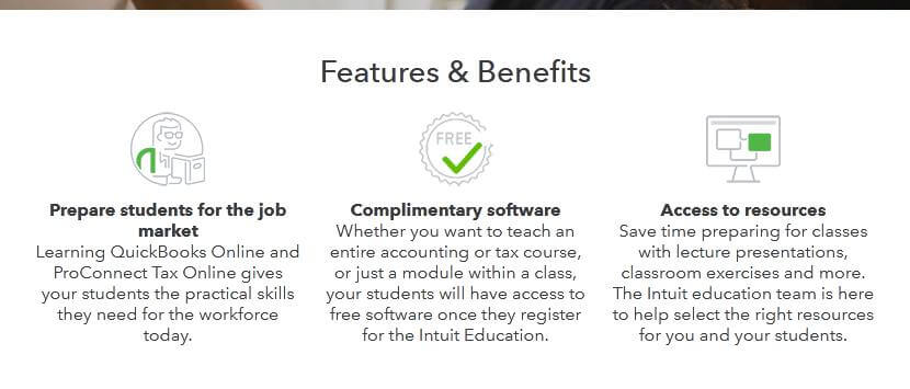 benefits of QuickBooks Student Discounts